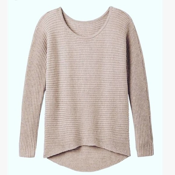 Athleta Sweaters - Athleta Huntley Knit sweater tan small